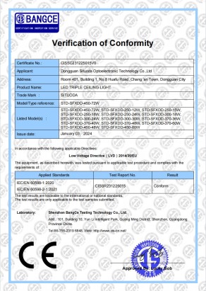 三防吸頂燈CE認(rèn)證